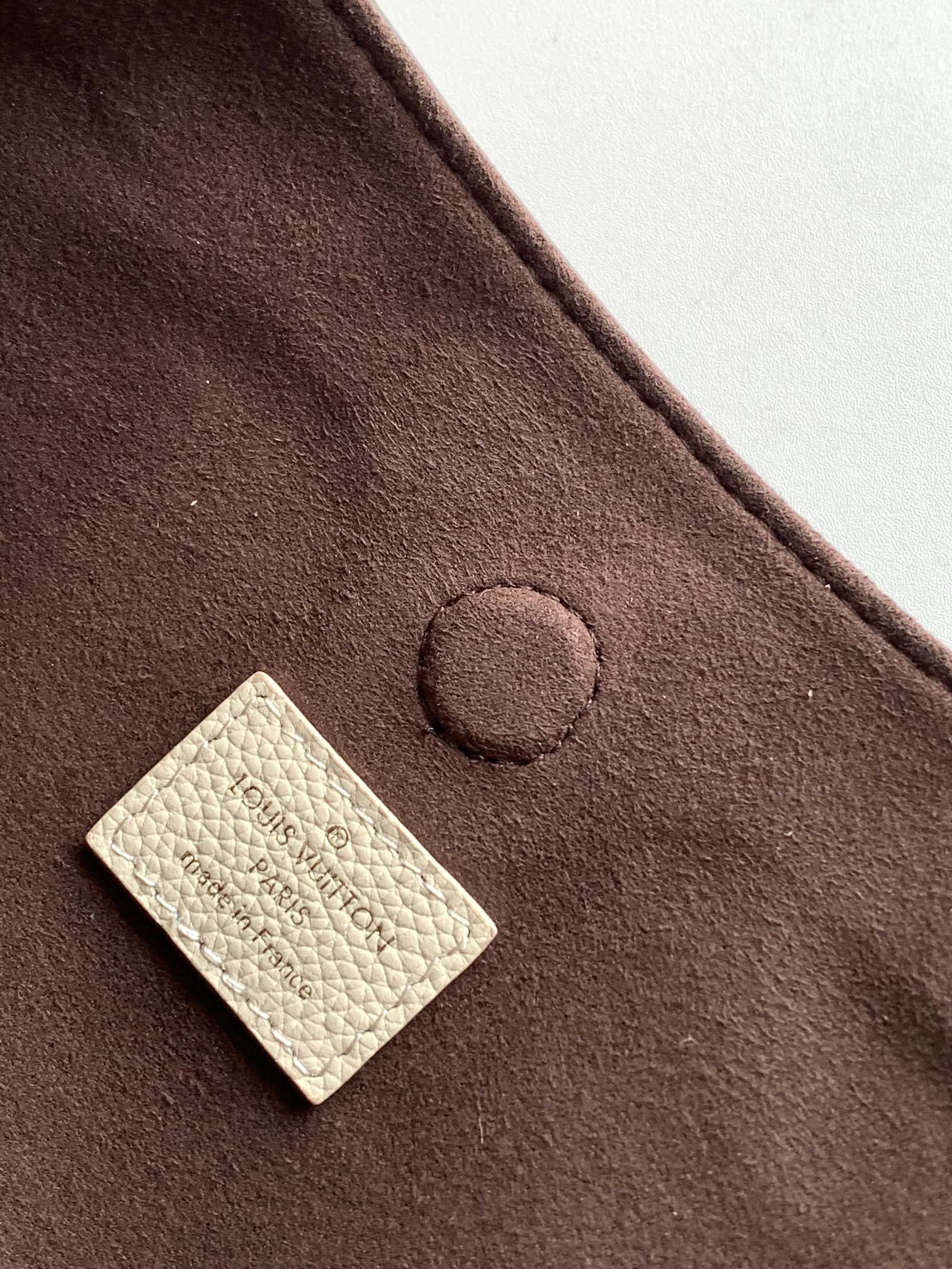 LV Opéra Handbag 36cm Brown White Monogram Canvas & Cowhide GHW