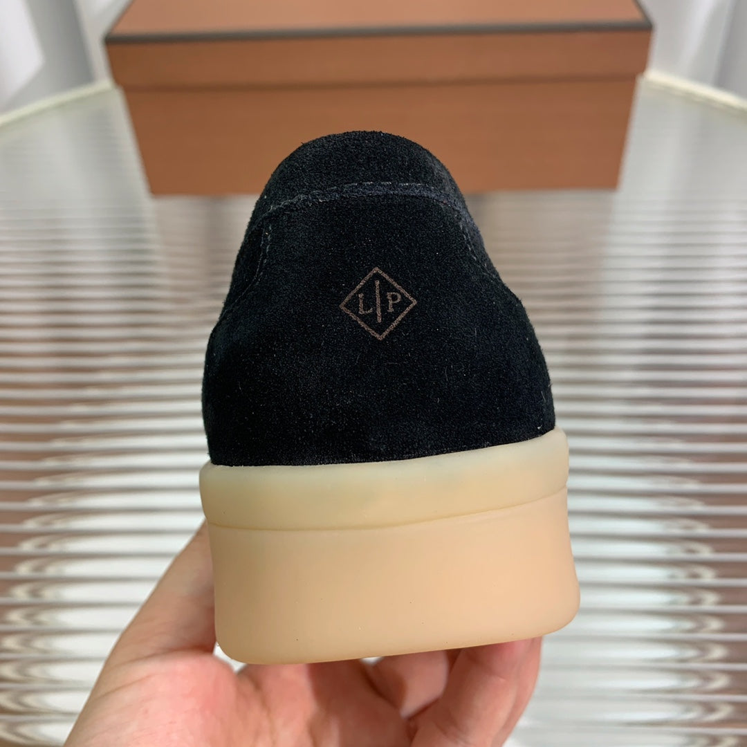 LP SUMMER WALK LOAFERS BLACK SUEDE