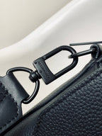 LV Fastline Messenger Bag 23.5 Black Cowhide HW