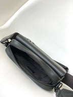 LV Fastline Messenger Bag 23.5 Black Cowhide HW