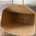 MEDIUM 32 BROWN BAG KRAFT CALFSKIN