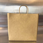 MEDIUM 32 BROWN BAG KRAFT CALFSKIN