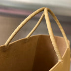 SMALL 26  BROWN BAG KRAFT CALFSKIN