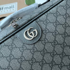 Gucci Bag 36 Grey Canvas 240019