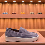 LP RETRO SUMMER WALK LOAFERS MAUVE SUEDE