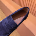 LP RETRO SUMMER WALK LOAFERS DENIM SUEDE