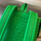 BACKPACK 42 IN PARAKEET GREEN CALFSKIN