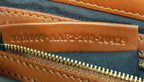 Baguette 27cm Brown Lambskin Gold Hardware