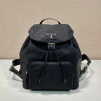 Prada 2026 Backpack 27cm Black Re-Nylon