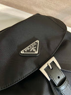 Prada 2026 Backpack 27cm Black Re-Nylon