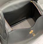 HM LINDY 30 BAG GRAY TAURILLON CLEMENCE LEATHER