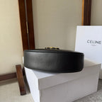 Celine Ava Bag 23cm Black Calfskin