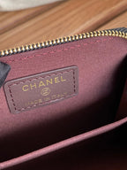 CC 22A Zippy Coin Purse Black Caviar GHW 223922