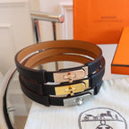 hm kelly belt 18mm black epsom leather