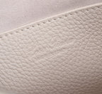 NANO SMILE BAG 18 IN WHITE CALFSKIN