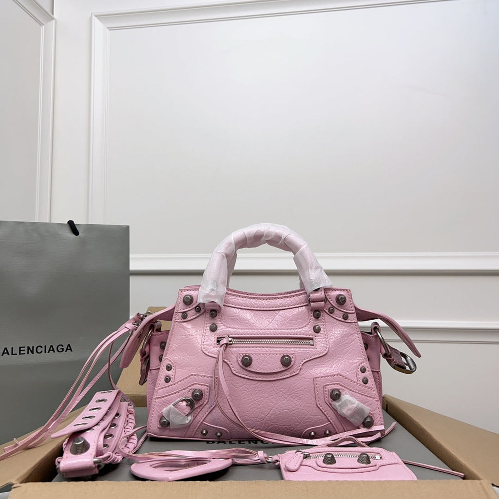 NEO CAGOLE 26 IN PINK LAMBSKIN