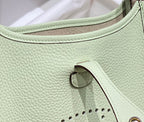 Mini Evelyne 18cm Light Green Togo Shw