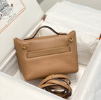 HM 24/24 Mini Bag 21cm Brown Evercolor Gold Hardware