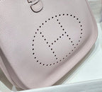 Evelyne 29cm Light Pink Togo Silver Hardware