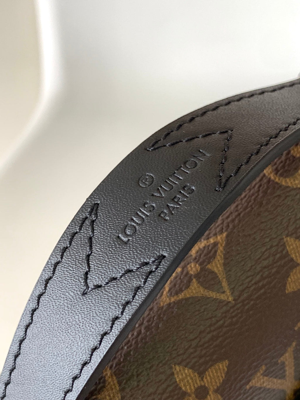 LV S Lock Sling Bag 21cm Brown Green Monogram Macassar Canvas