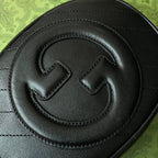 Gucci Blondie 20 Bag Black Leather 239976