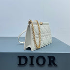 caro colle noire cluth 27.5 white calfskin