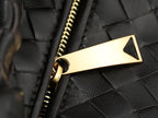 bv teen jodie 36cm black lambskin