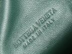 bv teen jodie 36cm dark green lambskin