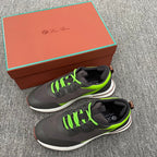 LP BRUNELLO SNEAKERS MULTI-IRON AND CHARTRE  MESH CALFSKIN