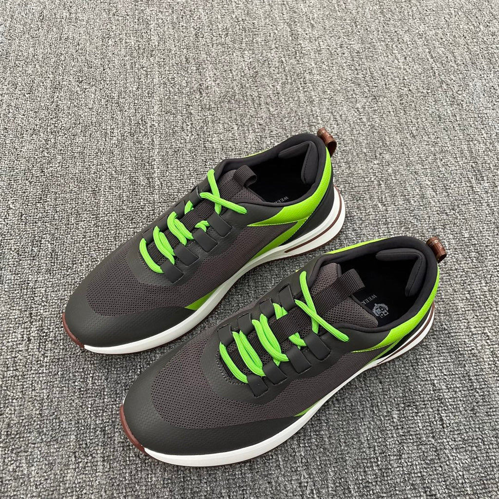 LP BRUNELLO SNEAKERS MULTI-IRON AND CHARTRE  MESH CALFSKIN