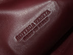 bv teen jodie 36cm burgundy lambskin