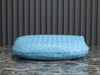 bv teen jodie 36cm ocean blue lambskin