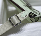 KELLY 23CM JYPSIERE LIGHT GREEN LEATHER CROSSBODY BAG SHW