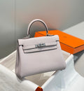 HM Mini Kelly 20cm Pink Togo Leather Silver Hardware