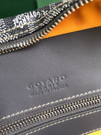 AMBASSADE DOCUMENT CASE 35 IN GRAY GOYARDINE CANVAS