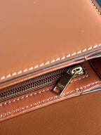 TRIPHOME TEEN 18 CINNAMON BROWN COWHIDE