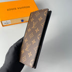 LV M69410 Brazza Wallet Monogram Canvas & Cowhide 221642
