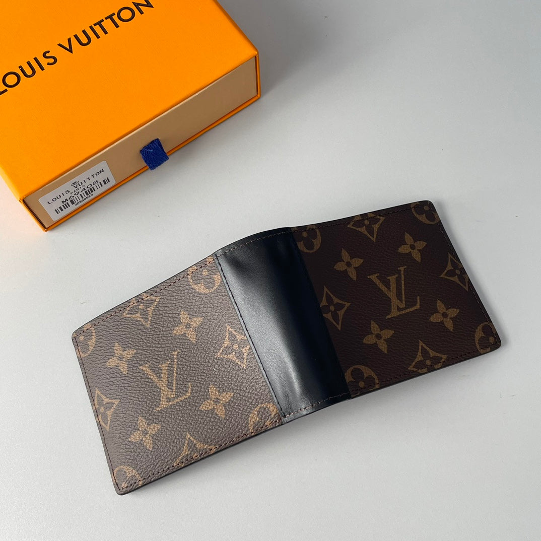 LV M69408 Multiple Wallet Monogram Canvas & Cowhide 221644