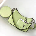 LV Marellini 19cm Green Epi Grain Cowhide Metal HW