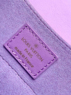 LV Hide & Seek Handbag 21cm Purple Epi Grain Cowhide GHW