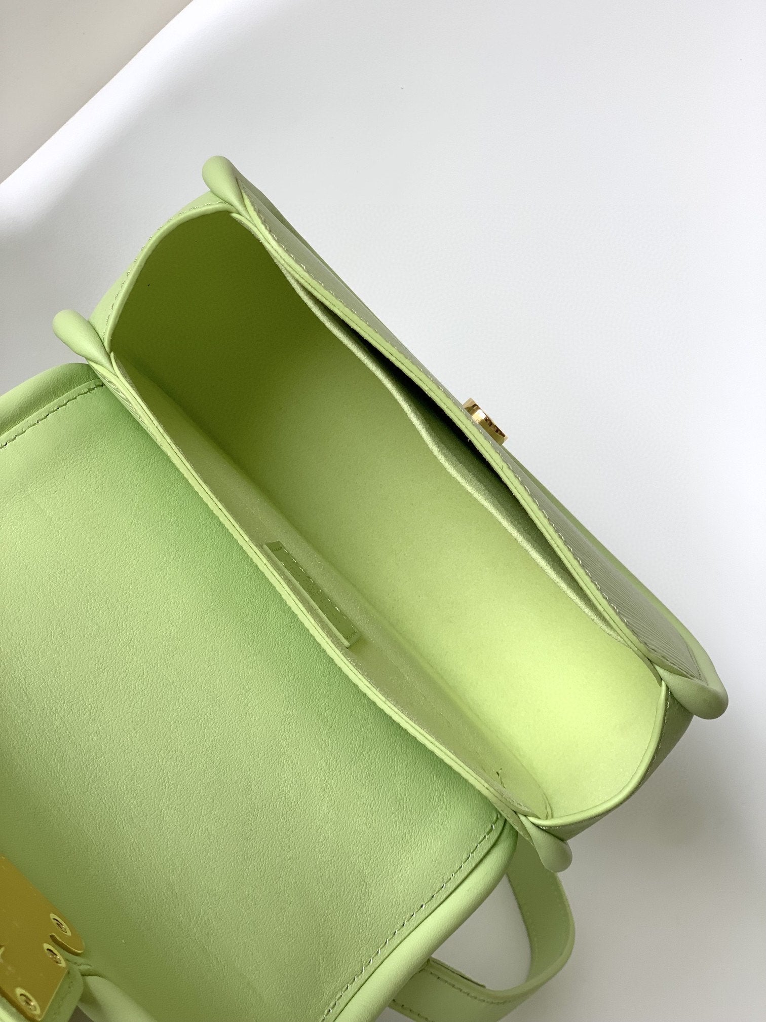 LV Hide & Seek Handbag 21cm Green Epi Grain Cowhide GHW