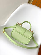 LV Hide & Seek Handbag 21cm Green Epi Grain Cowhide GHW