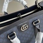 Gucci Bag 43 Blue Canvas 240004