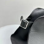 The Row Margaux 15 38cm Tote Bag In Grained Calfskin