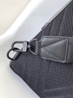 LV Pilot Crossbody Bag 30cm Black Cowhide 241193
