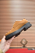 HM MONK STRAP BRONZE SUEDE