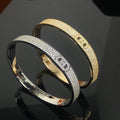 H Pig Nose Full Diamond Bracelet