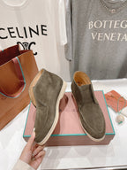 LP HIGH TOP OPEN WALK LOAFERS PEANUT SUEDE