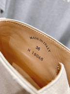 LP HIGH TOP OPEN WALK LOAFERS BEIGE SUEDE