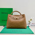 bv medium andiamo 32 brown lambskin